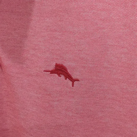 Tommy Bahama Coral Polo Shirt, Size M - Picture 8 of 17